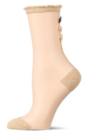 Triple Bow Back Sheer Crew