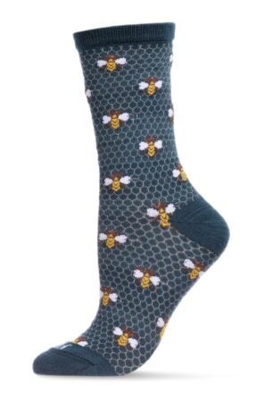 Honeycomb & Bee Bamboo Crew