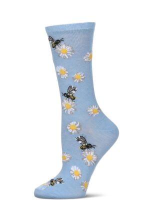 Daisy Bees Bamboo Crew