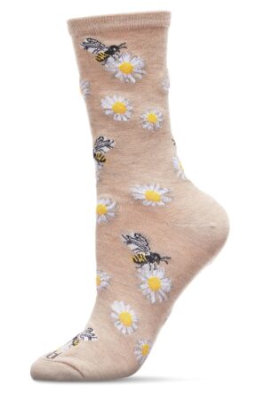 Daisy Bees Bamboo Crew