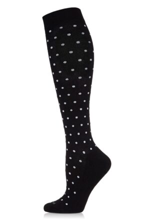 Classic Polka Dots Bamboo Compression Sock