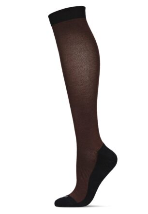Two-Tone Contrast Compression Sock