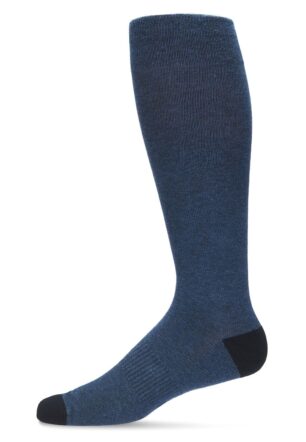 Solid Cotton Compression Socks