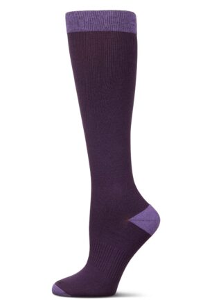 Solid Cotton Compression Socks