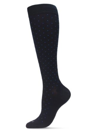 Swiss Dot Cotton Compression Socks