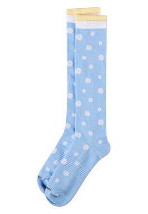 Daisies Cotton Compression Socks